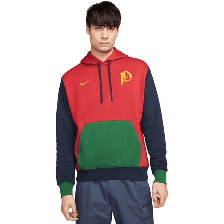 Nike Portugal 2022-23 Mens Club Fleece Pullover Hoodie