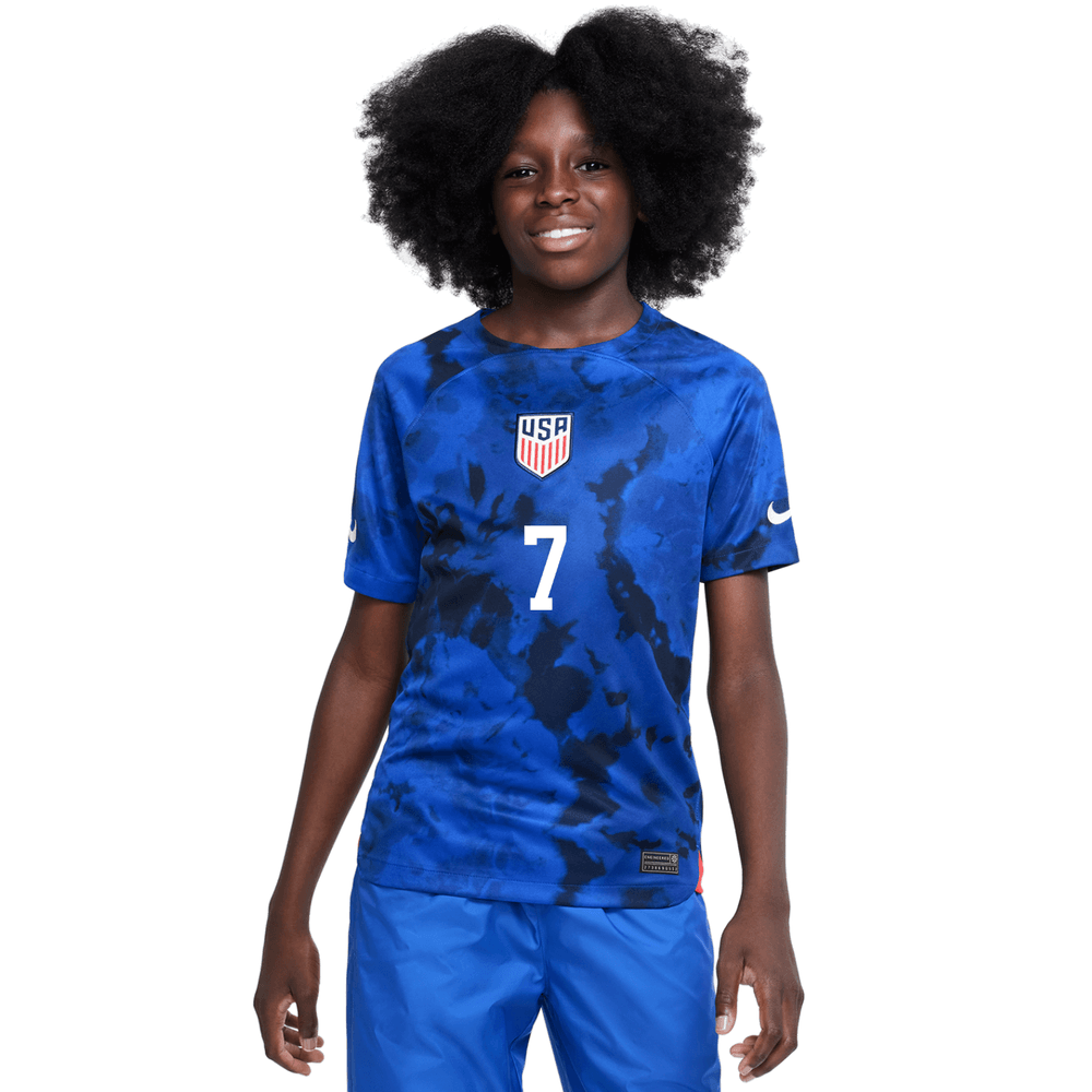 Nike Giovanni Reyna USA 2022-23 Youth Away Stadium Jersey | WeGotSoccer ...