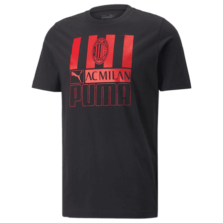 Puma AC Milan Mens Short Sleeve Core Tee