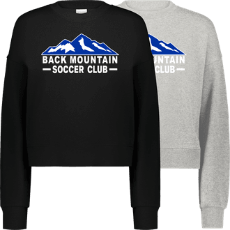 Back Mountain Womens Slouchy Crew