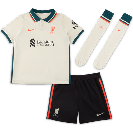Nike Liverpool FC 2021-22 Away Little Kids Soccer Kit