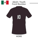 Mexico 2024 Front Number