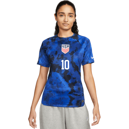 Nike Christian Pulisic USA 2022-23 Womens Away Stadium Jersey