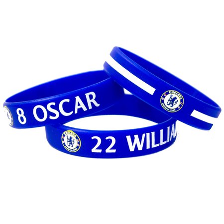  Chelsea FC Band Bracelets 