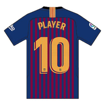 FC Barcelona 2018 Youth Name Set Patch