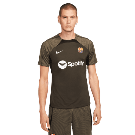 Nike FC Barcelona 2023-24 Mens Short Sleeve Strike Top