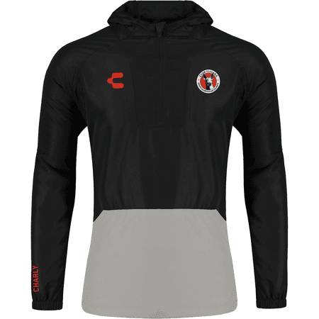 Charly Xolos Mens Quarter-Zip Windbreaker