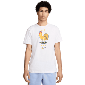 Nike France Camiseta con Escudo de Manga Corta para Hombres