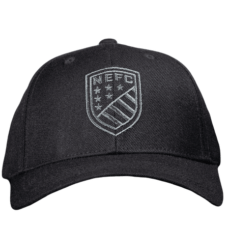 NEFC Crest Black Adjustable Hat