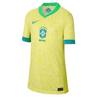Nike Brazil 2024 Youth Home Stadium Jersey