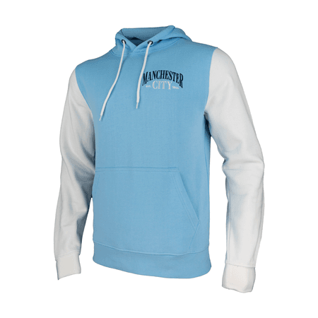 Manchester City Youth Retro Pullover Hoodie