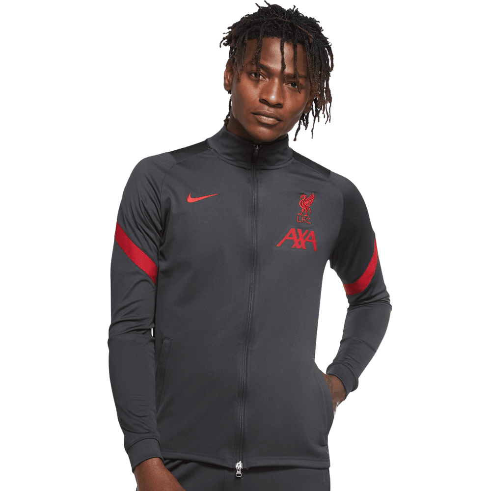 Nike Men's 2020-21 Liverpool Full Zip Strike Track Jacket | WeGotSoccer