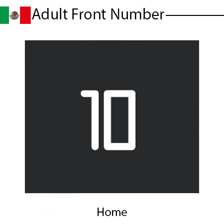 Mexico 2020 Adult Front Number