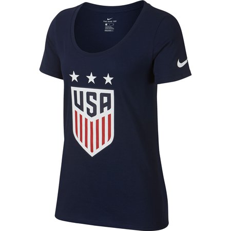 Nike Camiseta de la Cresta de Estados Unidos para Damas
