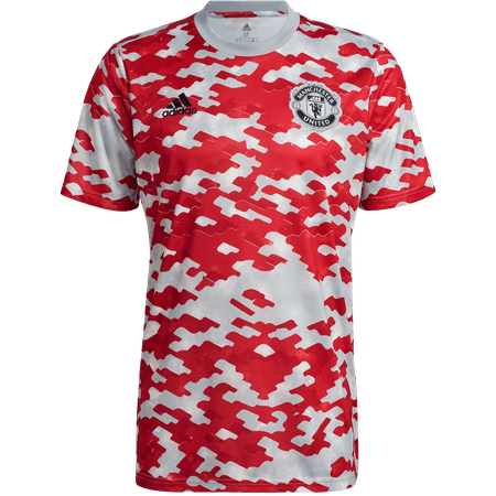 Adidas Mens 2021-22 Manchester United Pre-Match Top