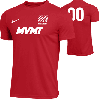 Movement Soccer Red Jersey