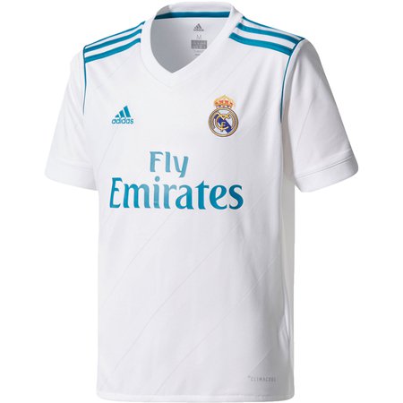adidas Real Madrid Youth 2017-18 Home Replica