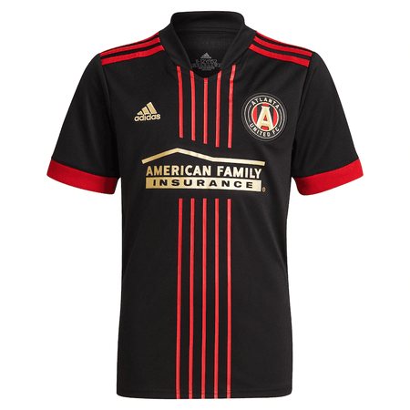 Adidas Atlanta United FC 2021 BLVCK Youth Home Replica Jersey