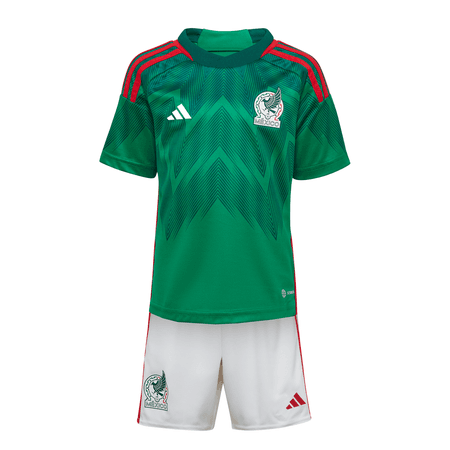 Adidas Mexico 2022 Toddler Home Soccer Kit