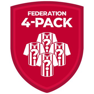 Mystery Kit Official Licensed Federation Jersey 4-Pack