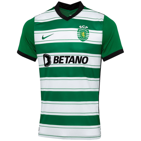 Nike Sporting Lisbon 2022-23 Mens Home Stadium Jersey