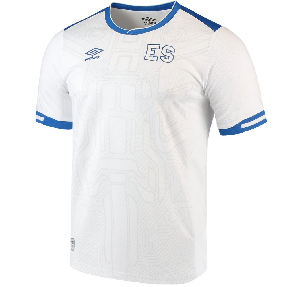 El Salvador 2017-18 Original UMBRO Soccer Jersey Camisa Original De El Salvador 