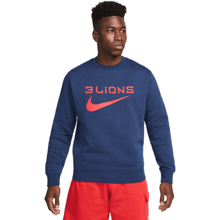 Nike England 2022-23 Mens Club Fleece Crewneck Sweater