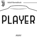 Juventus 23-24 Adult Nameblock