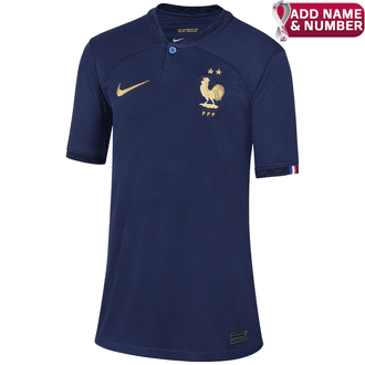Nike France 2022-23 Youth Home Stadium Jersey