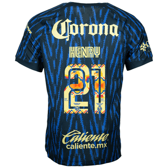 Nike Club America 2022-23 Henry Jersey de Vistitante Edición Especial Mes de la Herencia Hispana para Hombres
