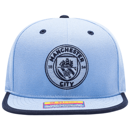 Fan Ink Manchester City Tape Snapback Hat