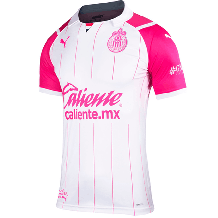 Puma Chivas Concienciación sobre el cáncer rosa 2021-22 Playera para Mujeres