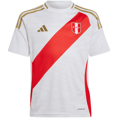adidas Peru 2024 Youth Home Stadium Jersey