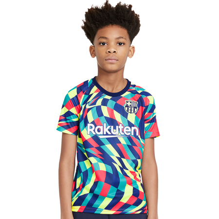 Nike 2020-21 FC Barcelona Youth Pre-Match Top
