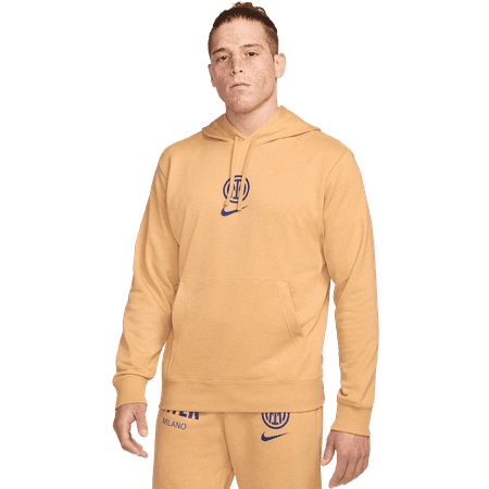 Nike Inter Milan Club Mens French Terry Pullover Hoodie