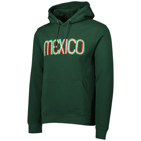 Mexico Mens Retro Pullover Hoodie
