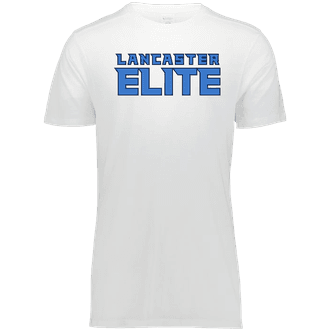 Lancaster Elite White Tri Blend Tee