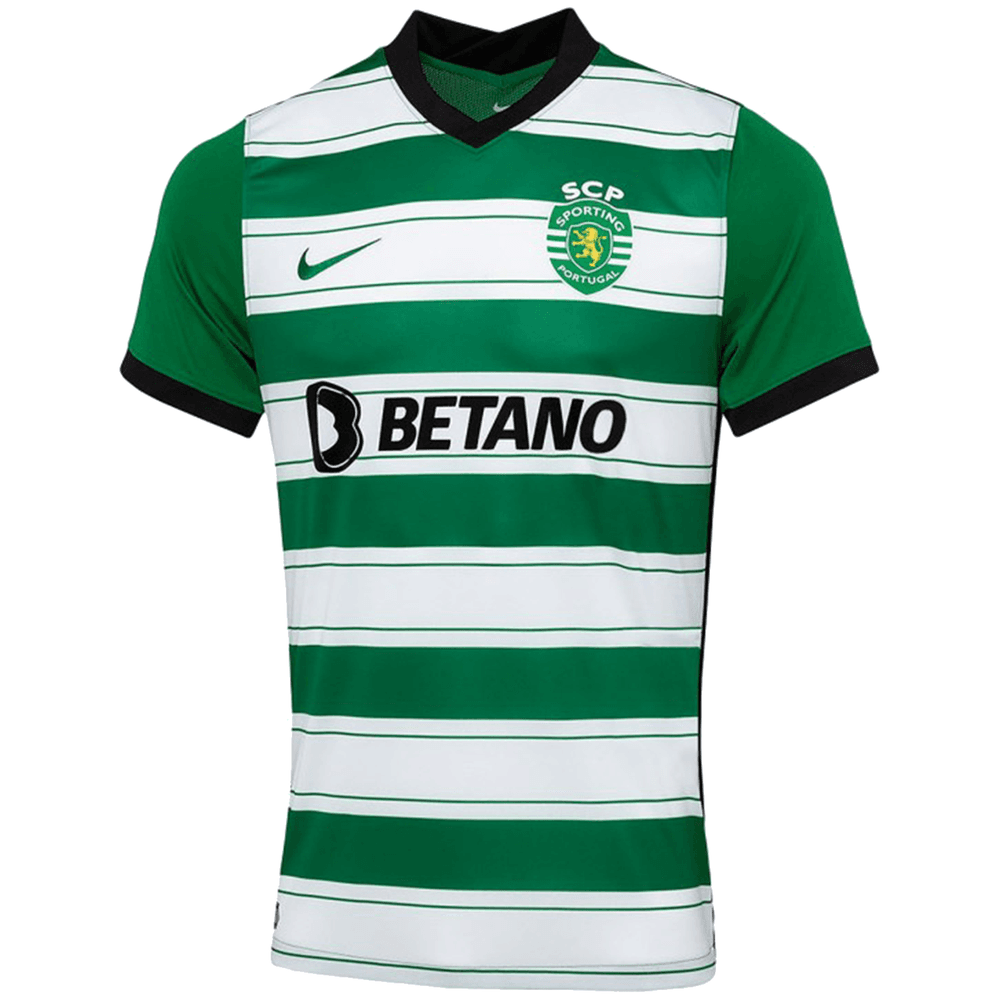 Treinta Hermanos color Nike Sporting Lisbon 2022-23 Men's Home Stadium Jersey | WeGotSoccer
