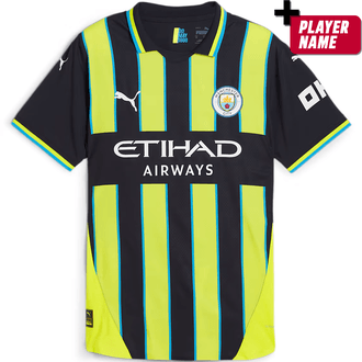 Puma Manchester City 2024-25 Jersey de Visitante Auténtica para Hombres