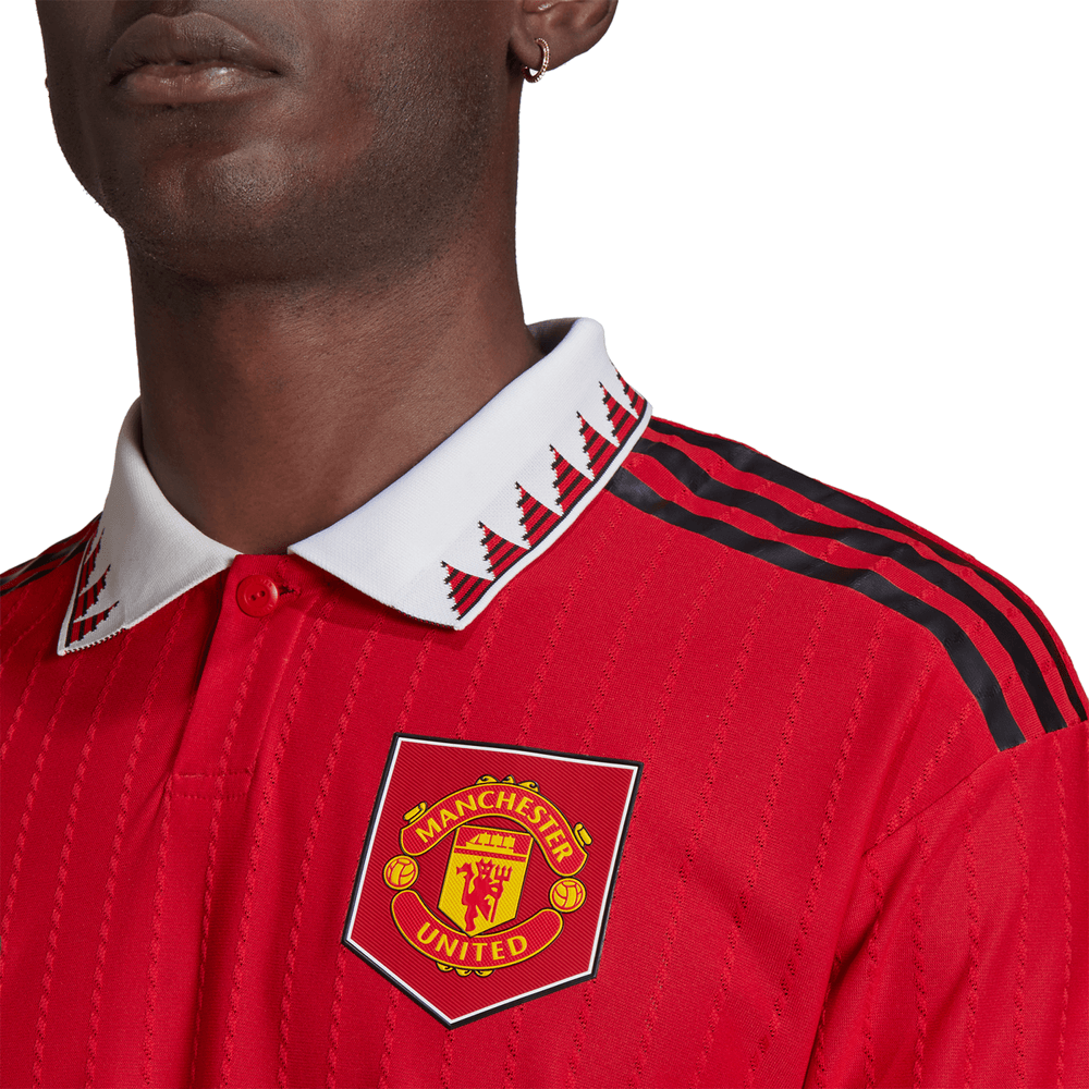  adidas Men's Soccer Manchester United 23/24 Authentic Home  Jersey - Represent Your Team with Pride and Style (as1, Alpha, s, Regular,  Regular) Red : Clothing, Shoes & Jewelry