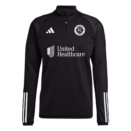 Adidas New England Revolution Mens Quarter-Zip Training Jacket