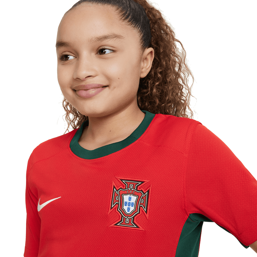 Nike Portugal 2023-24 Youth Home Stadium Jersey