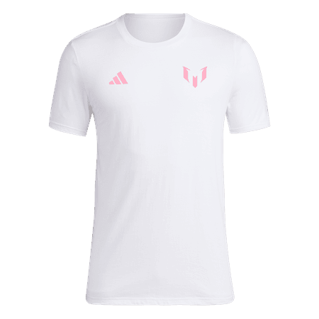 adidas Inter Miami CF Mens Short Sleeve Messi Name and Number Tee