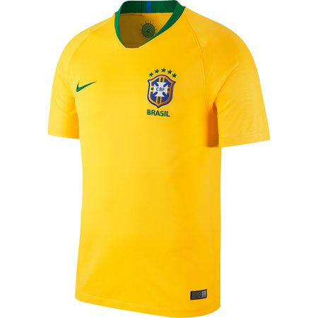 Nike Brasil Jersey de local de partido para la Copa Mundial 2018