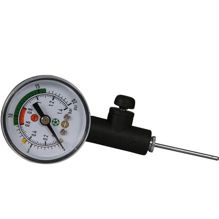 WGS Ball Pressure Gauge with Release Valve