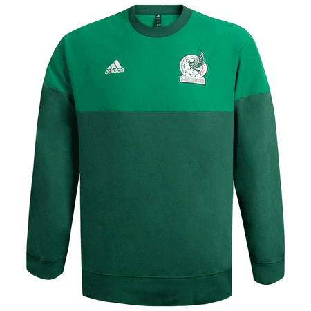 adidas Mexico 2022-23 Mens DNA Crewneck Sweater