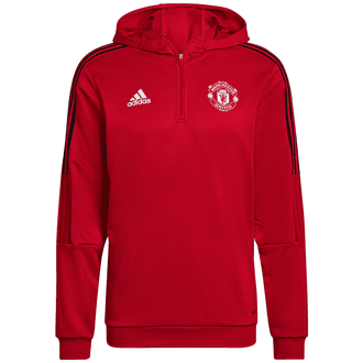 Adidas 2021-22 Manchester United Hooded Track Top