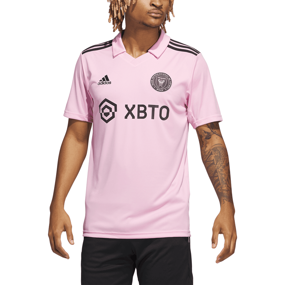 Lionel Messi Inter Miami CF adidas Women's 2023 The Heart Beat Kit Replica  Jersey - Pink