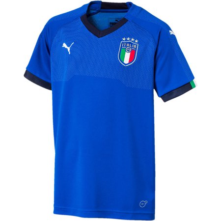 Puma Italy Home 2017-18 Youth Replica Jersey
