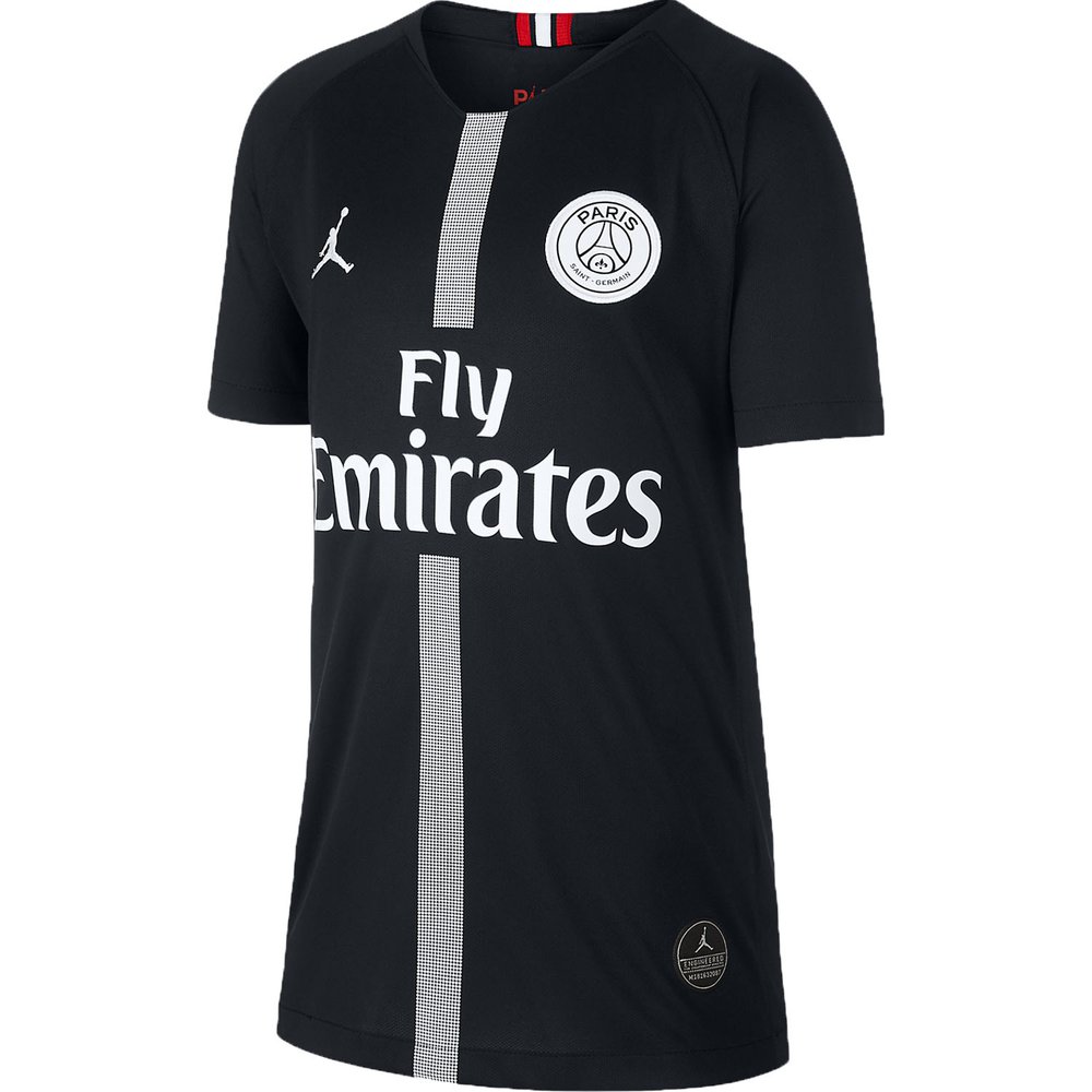 Paris Saint-Germain Jordan Brand Youth 2018/19 Third Stadium Replica Jersey  - Black